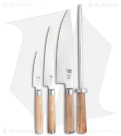 Shun Classic Blonde 5-Piece Starter Block Set Pakkawood