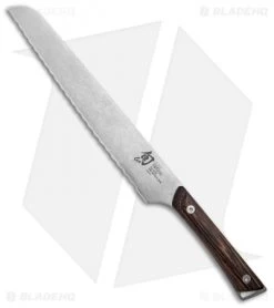 Shun Kanso 9" Bread Kitchen Knife Wenge Wood