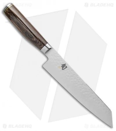 Shun Premier 8" Kiritsuke Kitchen Knife Pakkawood - Image 2