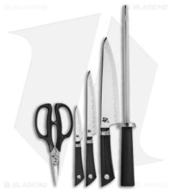 Shun Sora 6-Piece Block Kitchen Knife Set VBS0600