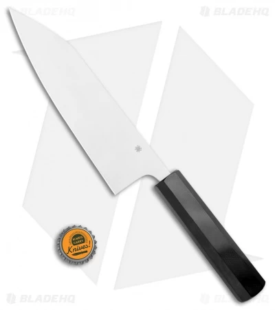 Spyderco Murray Carter Wakiita - Bunka Bocho Chef's Knife (7.75" Satin) K18GPÂ - Image 3