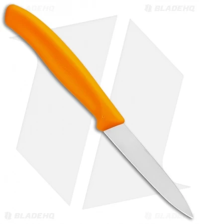 Victorinox Swiss Army Classic Paring Knife Orange (3" Satin) - Image 2