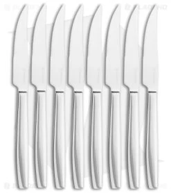Wusthof 8-Piece Stainless Steel Steak Knife Set W/ Wood Chest