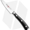 Wusthof Classic Ikon 3.5" Paring Kitchen Knife Black Polymer