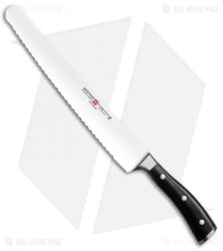 Wusthof Classic Ikon 10" Super Slicer Kitchen Knife Black Polymer