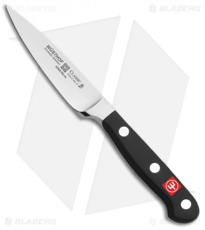 Wusthof Classic 3.5" Paring Kitchen Knife Black Polymer