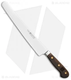 Wusthof Crafter Super Slicer Knife Oak Wood (10" Satin Serrated)