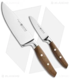 Wusthof Epicure 2-Piece Kitchen Knife Prep Set Composite Wood