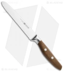 Wusthof Epicure 5.5" Serrated Utility Kitchen Knife Composite Wood