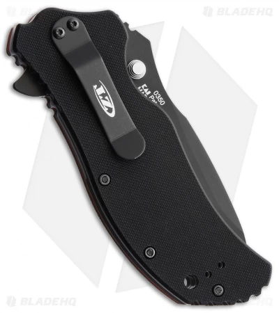 Zero Tolerance 0350 A/O Knife Moccasin (3.25" Black) ZT 0350MOC - Image 2