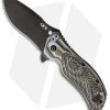 Zero Tolerance 0350 A/O Knife Predator Green (3.25" Black) ZT 0350PG