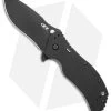 Zero Tolerance 0350 Assisted Opening Knife Tritium Black G-10 (3.25" Black)