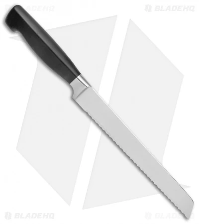 Zwilling Four Star 8" Bread Kitchen Knife Black Polymer - Image 2