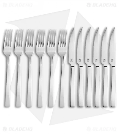 Zwilling Steak Dinner 12-Piece Set W/ Wooden Crate