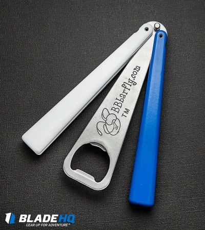 BB Barfly Bottle Opener Butterfly Trainer Blue/White (Blade HQ Edition) - Image 4