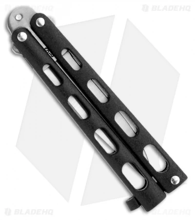 Bear & Son 113 Small Butterfly Knife Silver Vein (3.3" Satin) - Image 2