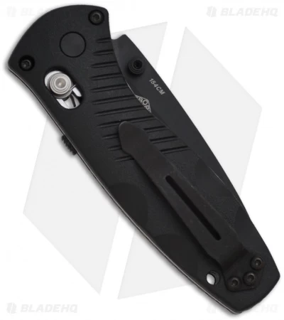 Benchmade Mini Barrage AXIS-Assist Knife (2.91" Black) 585BK - Image 2