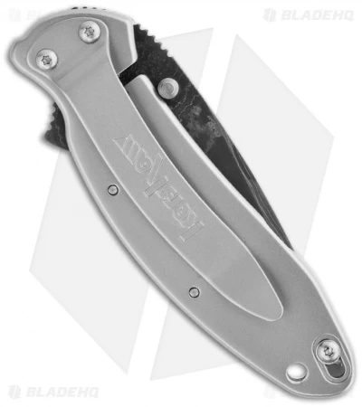 Kershaw Scallion Assisted Opening Knife (2.25" Damascus) 1620DAM - Image 2