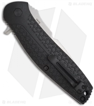 Kershaw Burst Assisted Opening Knife (3" Stonewash Serr) 1970ST - Image 2