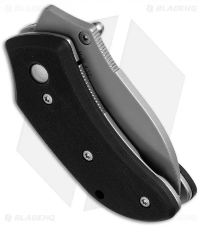 Maserin Dolphin Knife Black G-10 (1.5" Bead Blast) 432/G10 - Image 2
