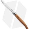 Opinel No 15 Slim Stainless Steel Folding Knife Beechwood (5.875" Satin) #15