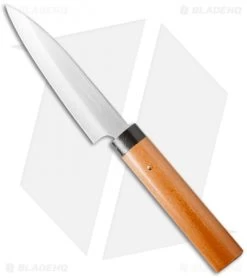 Suncraft Kengata Fixed Blade Knife Varnished Wood (3.75" Satin)