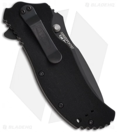 Zero Tolerance 0350 Assisted Opening Knife Black G-10 (3.25" Black) ZT - Image 2