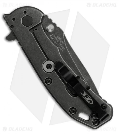 Zero Tolerance Hinderer 0566BW Assisted Opening Knife G-10 (3.25" BlackWash) ZT - Image 2